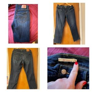 Levi’s Women’s 505 Straight Jeans
